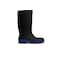 Shoes For Crews Unisex Sentinel Tall Rubber Boots, Plain Toe, 14.5 in Height, Black/Blue, 8 63610 - alternate 1
